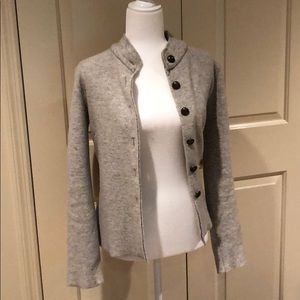 Zara military-style cardigan size M